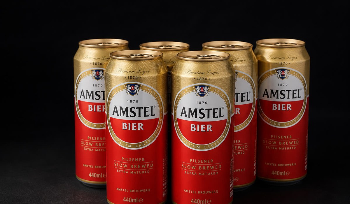 Amstel Bier cans on this week’s deals