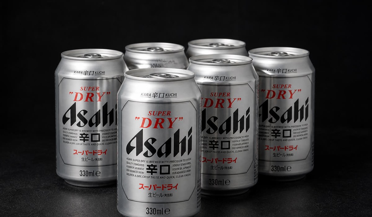 Asahi Super Dry cans packed for UK-wide delivery